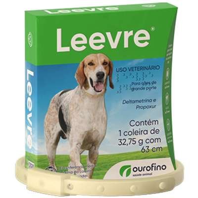 Coleira Antipulgas Leevre 25,5g 48 cm