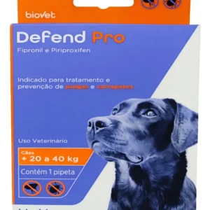 DEFEND PRO CÃES  20 A 40KG